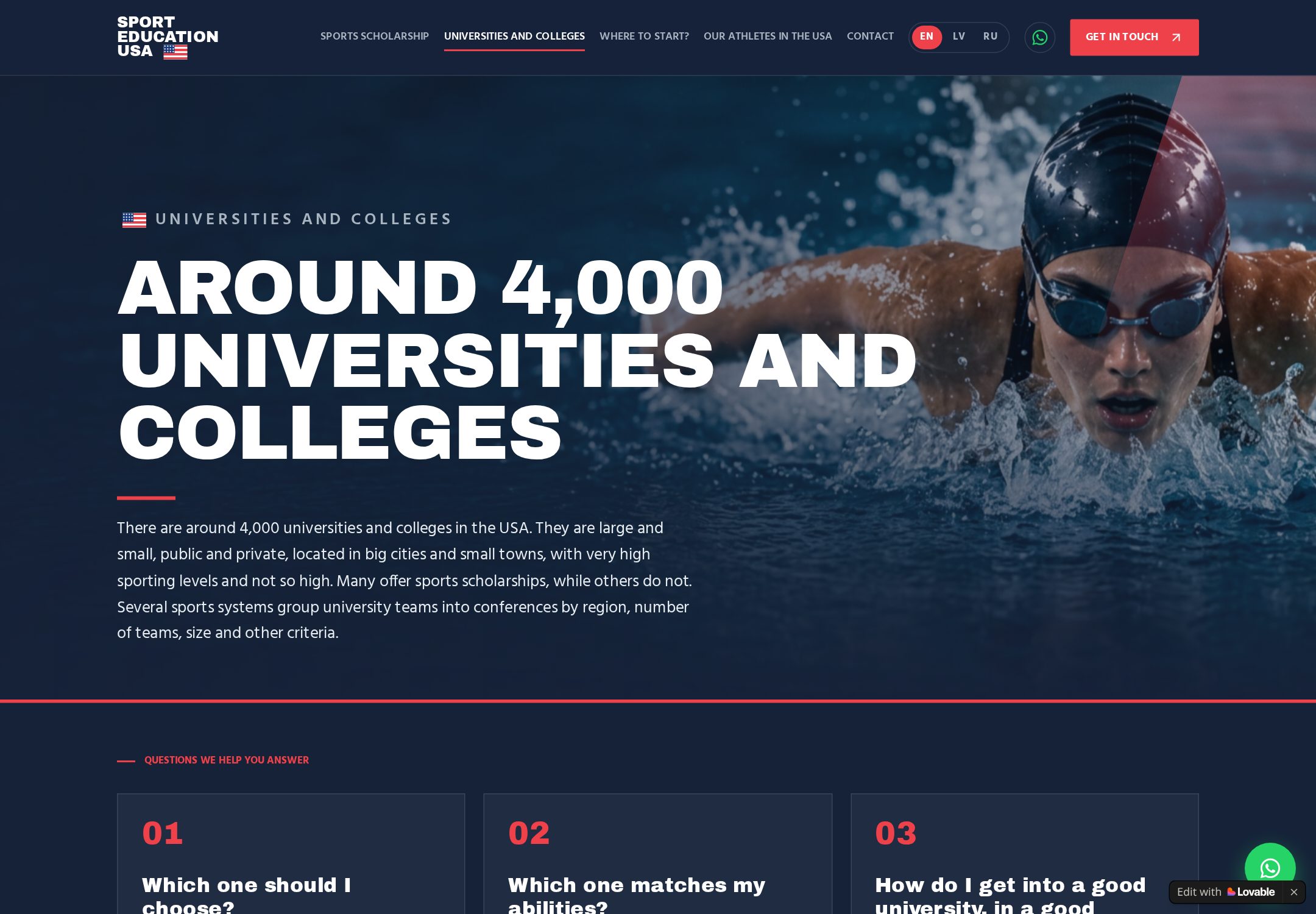 Sport and Education USA — 3